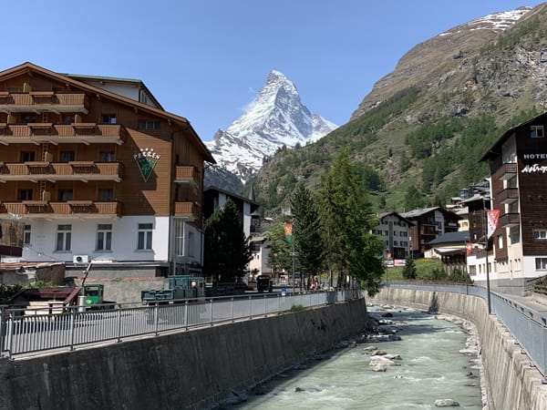 ツェルマットとマッターホルン